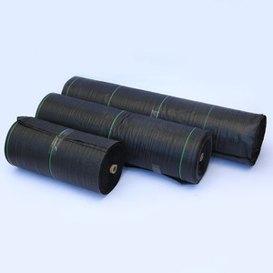 Black PP Weed Control Fabric 90g60g Agricultural Ground Cover Breathable Waterproof Gardening Landscape Orchard Use - Product Image 1