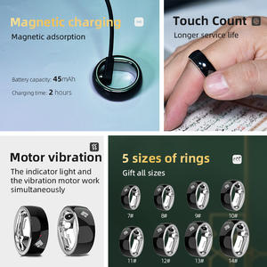 Laser Engraved Muslim Zikr Ring Personalized Tasbih Ring Spiritual Jewelry for <b>Umrah</b> Pilgrims Islamic <b>Gifts</b> - Product Image 2