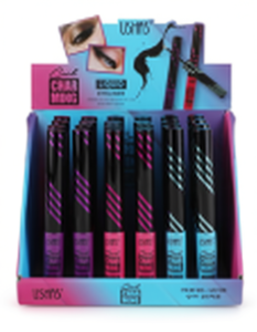 Delineador Líquido UshipS a Prueba de Agua para un Acabado Duradero y a Prueba de Manchas en Tonos Negro y Morado - Product Image 1