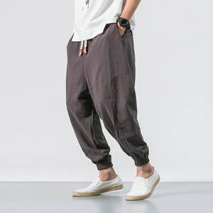Pantalon décontracté pour hommes, Baggy surdimensionné, Logo personnalisé, vente en gros, - Product Image 3