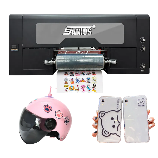 Factory Direct to Sell A3 UV DTF Printer UV Transfer Sticker AB Film Acrylic Label Cups Bottle Glass Metal UV Print Machine