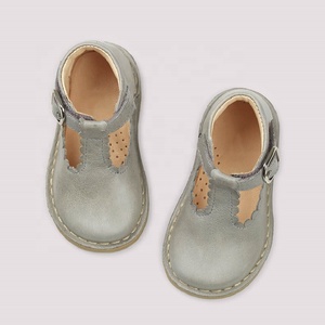 Confortevole Altezza Bambini T-bar Capesante Sandali Suola In Gomma Handmade Piccola Ragazza Del Bambino Del Vestito Scarpe - Product Image 4