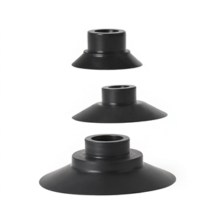 Ventouse à vide monocouche VAC ZP-F 10-50 mm en silicone à forte adhérence pour la robotique industrielle et l'automatisation - Product Image 1