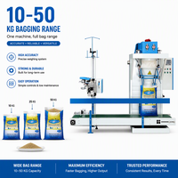 Machine d'emballage automatique pour sacs de 10 kg, 25 kg, 50 kg de maïs, aliments pour animaux, aliments pour volailles, remplissage et scellage de granulés