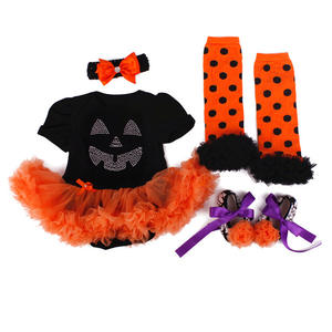 Ropa de Boutique para Niños, Conjuntos de Vestidos de Halloween para Niñas, Trajes de Princesa para Bebés al por Mayor - Product Image 3