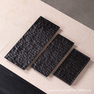 ชุดถาดชาไม้เนื้อแข็ง 40x16x2 31x13x2 23x13x2 ถาดชาคุนฟูแบบแบน ทนทาน สำหรับดื่มชาช่วงบ่าย - Product Image 1