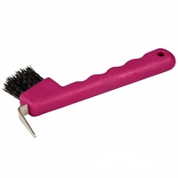 Nettoyeur de sabots de cheval avec brosse de couleur au choix