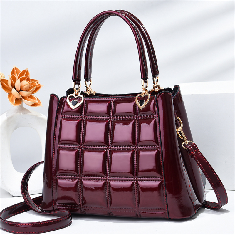 Gros mode premium plaid texture messenger sac fabricant luxe sacs à bandoulière pas cher polyvalent sacs à main