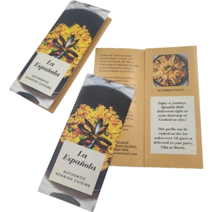 Brochures personnalisées avec impression de logo, papier d'art, catalogues publicitaires, impression tri-pliée, fabriquées à Shenzhen - Product Image 1