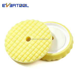 EVERTOOL Light Cut Polishing <span class=keywords><strong>Buff</strong></span> Foam Buffing <span class=keywords><strong>Bonnet</strong></span> Auto Detailing Sponge Pad Cleaner Removeing Residue to Restore Performance - Product Image 2