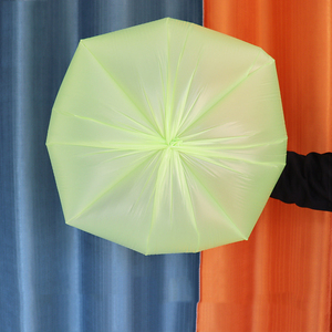 Sac poubelle mini pour voiture, compostable vert, sans plastique, transparent, anti-déchirure, taille personnalisée, avec soufflet de fond - Product Image 4