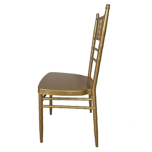 चिवारी चियावरी कुर्सियां फैक्टरी थोक पार्टी इवेंट वेडिंग मेटल आयरन आधुनिक कुर्सियां डाइनिंग होटल चेयर होटल फर्नीचर मोडेन - Product Image 4