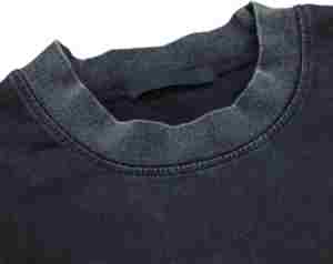 Fabricantes de ropa estampan camisetas de algodón Terry con efecto desgastado para hombre, nueva colección de verano. - Product Image 6