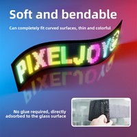Outdoor Car Windshield LED Full-Color Display Screen Scrolling Text Animation Advertising SDK Enabled 1 Year Warranty IP65 Rated