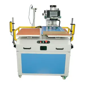 Larget Heat Press Machine Printing Machine For Skateboard Heat Transfer Hot Sales Semi-Auto Fabric Heat Press Machine