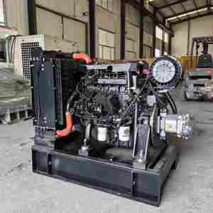 محطة هيدروليكية من النوع المفتوح مع محرك ديزل 40 حصانا ومضخة لولبية لمكبس التروس الخاص - Product Image 4