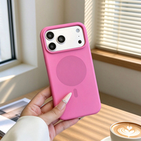 JOYPORODO S144 Coque magnétique douce au toucher pour iPhone 17 18 Pro et Pro Max en silicone liquide avec chargement sans fil et emballage personnalisé
