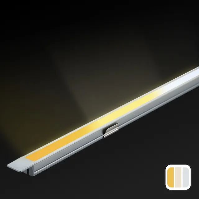 Ultra thin led tube strip light for under kitchen cabinet closet wardrobe