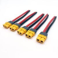 XT-60/XT60 Kabel Harness Silikon Otomotif 2-inti Jantan dan Betina