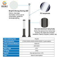Lámpara de Calle LED para Exteriores de Alta Luminosidad, Impermeable IP65, de Aluminio, AC 3M 4M 6M, Personalizable, de Alta Potencia, 20W 48W, con Control Remoto