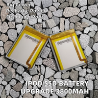Batería de Repuesto de 3800mAh para iPod de 5ª Generación Video, 6ª Generación Classic 80gb 120gb, 7ª Generación 160gb, Productos iPod en Stock
