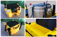 Bateau à pédales YAK Outdoors LDPE Livewell pour la pêche - Équipé d'un récipient à poissons vivants électrique pour la pêche en mer et sur la plage - Plusieurs couleurs
