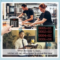 Système d'appel sans fil pour restaurant, système de gestion de file d'attente, clavier sans fil professionnel pour l'appel