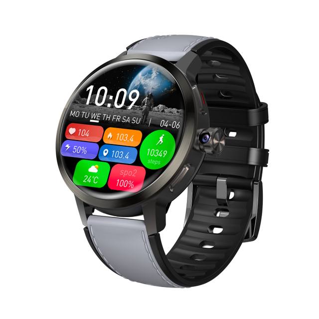 DM82 4G Sim Card Smart Watch Video Call 1.75inch Amoled 1520mAh Battery Sport Health Smartwatch with Camera Phone Watch