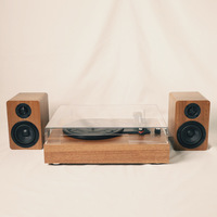 Nouveauté : Lecteur de disques vinyles OEM avec 2 enceintes HiFi externes et construction en MDF
