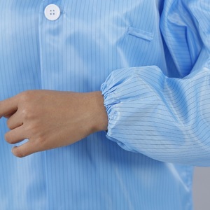 Bata de Laboratorio Antiestática, Gorro, Overol Antipolvo, Traje de Protección para Taller de Electrónica Industrial, Química y Uso en Fábrica - Product Image 4