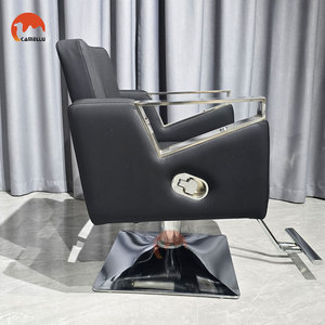 Sillón de Peluquería Hidráulico Comercial con Reposabrazos Angular Obsidian de <span class=keywords><strong>Outlet</strong></span> Facility - Product Image 4
