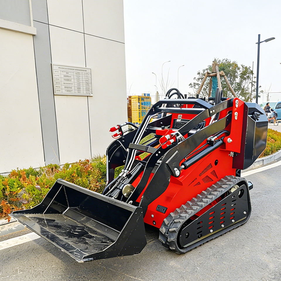 FREE SHIPPING Mini Skid Steer Loader with 25Hp Kubota Diesel Engine ...