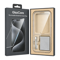 Scatola Personalizzata per Protezione Schermo Smartphone, Confezione per Elettronica di Consumo, Scatola in Carta Laminata