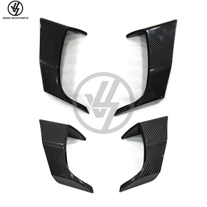 Rejillas de Ventilación Laterales de Fibra de Carbono Seca con Acabado Brillante y Tejido Twill, Fácil Instalación para G Wagon W465 G63 G500 2025 - Product Image 1