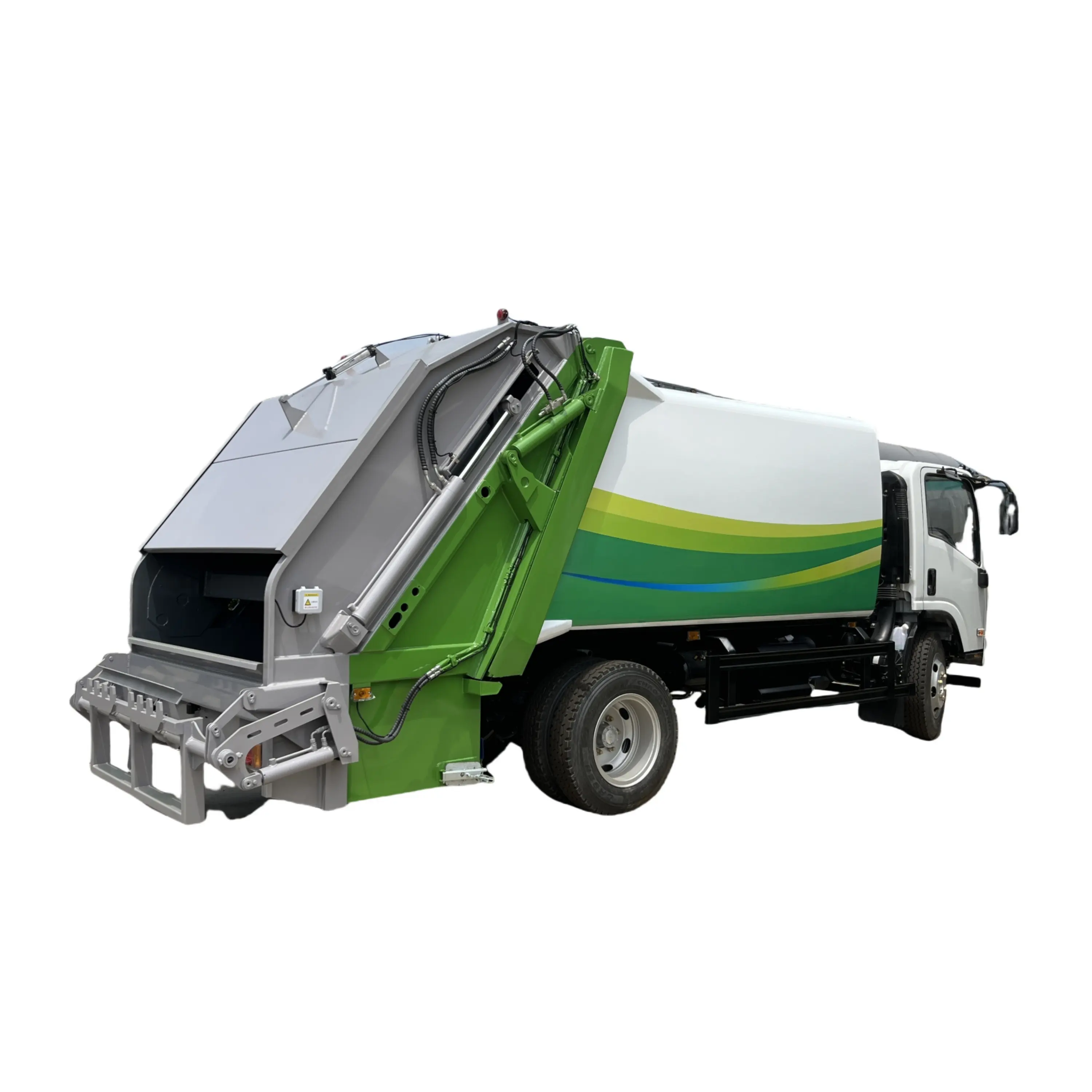 2024 harga pabrik Japan Isuzu 4x2 10000 liter 10 kubik 10 ton 10m3 Compactor truk sampah untuk dijual