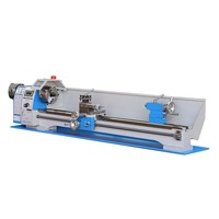 Nouvelle conception de mini tour à métaux WBL210TD, tour horizontal de précision à double mandrin, 220V/380V, usage léger
