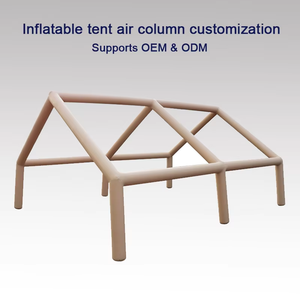 Vente en gros d'usine Tentes en PVC imperméables vertes pour le <span class=keywords><strong>camping</strong></span> en plein air Recruter des agents transfrontaliers - Product Image 5