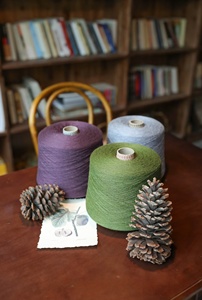 Filato Misto Acrilico Nm2/34 Nm3/34 60% <span class=keywords><strong>Lana</strong></span> Merino RWS 20% <span class=keywords><strong>Poliammide</strong></span> Nylon 20% Poliestere Riciclato GRS Tinto Anti-Pilling - Product Image 6