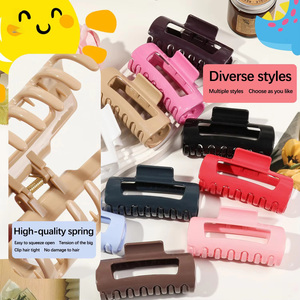 Pinzas de Pelo de Silicona Suave CLARMER, Venta al por Mayor, Pinzas de Pelo de Arco de 10.5 cm, Pinzas de Tiburón para Mujer, Resistentes a Caídas, Accesorios para el Cabello Duraderos - Product Image 3