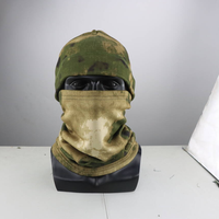 Gorro de Invierno 2025, Gorro de Ciclismo con Forro Polar Elástico y Cuello Protector, Diseño de Camuflaje