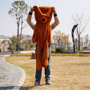 Bán buôn rỗng sang trọng gấu bông da với dây kéo unstuffed mềm sang trọng vỏ động vật - Product Image 4