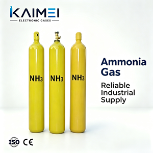 Suministro a granel de gas amoníaco <span class=keywords><strong>NH3</strong></span> al 99.999% en tanque de 950L, fuente de nitrógeno de grado electrónico de 500kg para optoelectrónica - Product Image 4