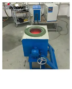 Factory Price 25KW 5KG Scrap Steel and Steel Induction Melting Furnace