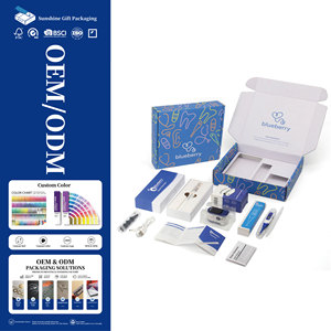 กล่องไปรษณีย์พับได้สำหรับบรรจุภัณฑ์เครื่องสำอางและเสื้อผ้า  แบบสีสันสวยงาม เป็นมิตรกับสิ่งแวดล้อม  รับผลิตตามสั่ง (OEM) พร้อมโลโก้  ขายส่ง - Product Image 1
