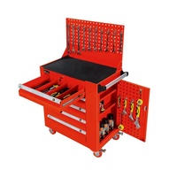 Armoire/chariot à outils en métal avec tiroirs pour le stockage d'outils ou de pièces lourds