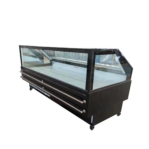 Congelador de conservación de carne de supermercado Vitrina de carne Refrigerador de exhibición comercial Congelador - Product Image 3