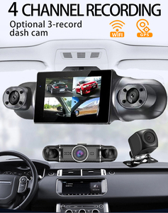 Fahrzeuge WiFi 4K/1080P vier Kanäle Small Dash Kamera UHD 2160p Aufnahme Auto DVR Cam - Product Image 6