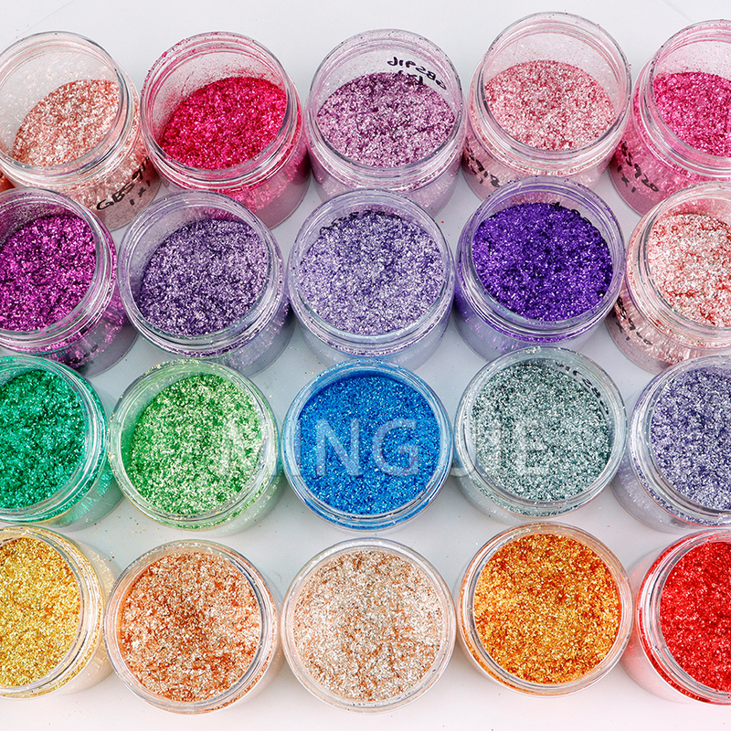 Bulk Hexagon Nail Craft Decoration Shimmer