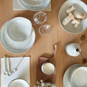 Eenvoudig Ontwerp Reactie Geglazuurde Keramische Slakom Serveerschaal Medium Biologische Kom Voor Restaurant - Product Image 5