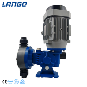 Bomba dosificadora de diafragma mecánica de ácido solvente GX400 con reductor de velocidad de engranaje helicoidal de diafragma de PTFE para <span class=keywords><strong>tratamiento</strong></span> de agua - Product Image 4